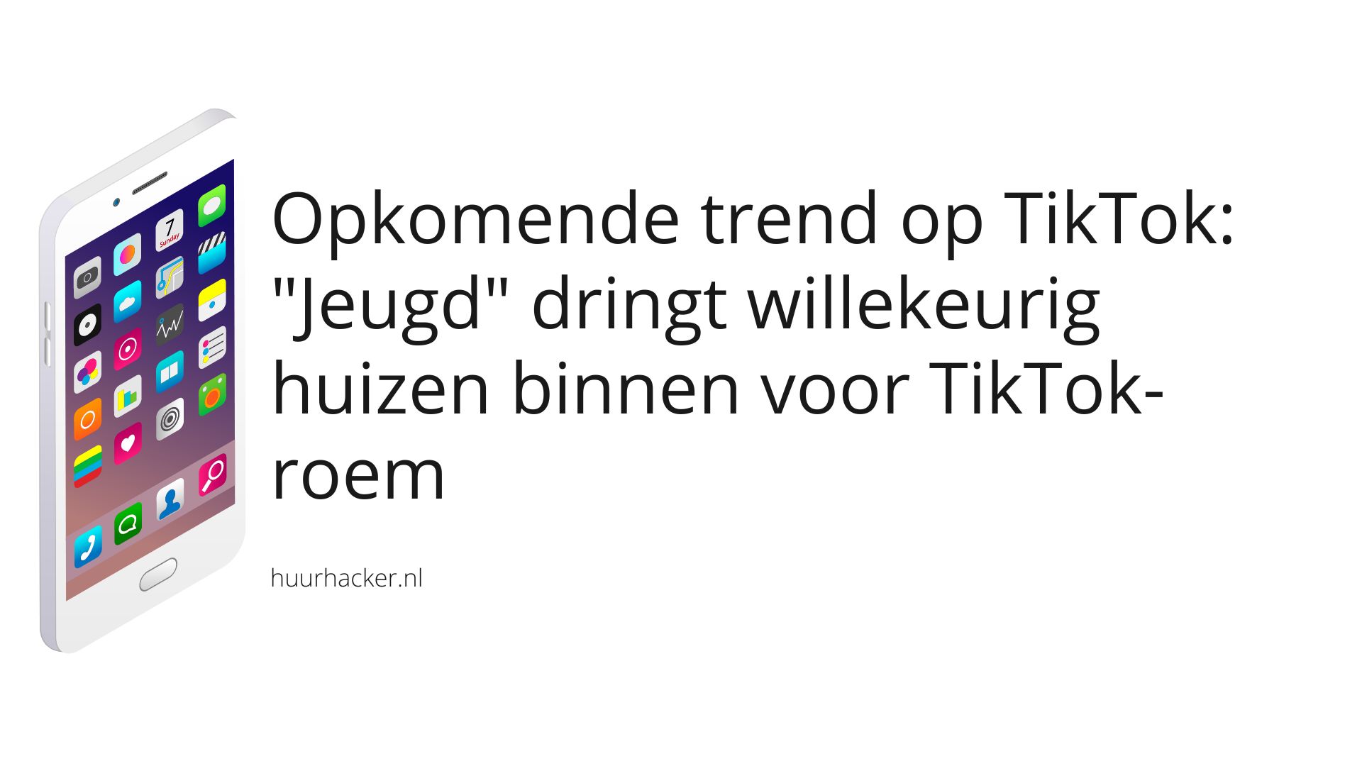 Opkomende trend op TikTok: “Jeugd” dringt willekeurig huizen binnen voor TikTok-roem