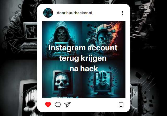 Instagram account terug krijgen na hack