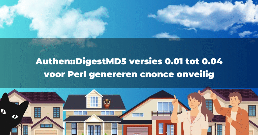 Authen::DigestMD5 versies 0.01 tot 0.04 voor Perl genereren cnonce onveilig