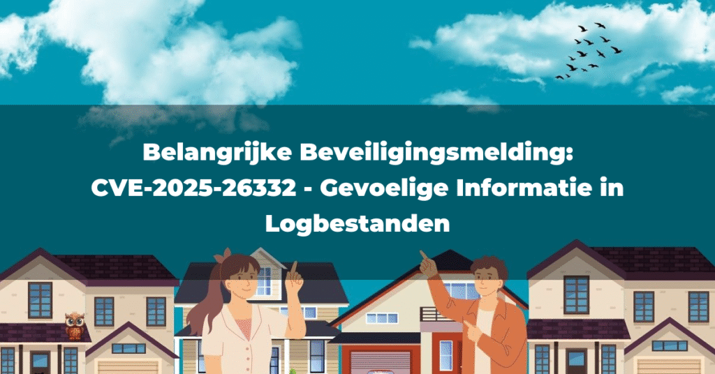 Belangrijke Beveiligingsmelding: CVE-2025-26332 – Gevoelige Informatie in Logbestanden