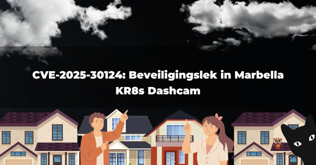 CVE-2025-30124: Beveiligingslek in Marbella KR8s Dashcam