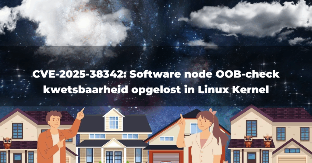 CVE-2025-38342: Software node OOB-check kwetsbaarheid opgelost in Linux Kernel