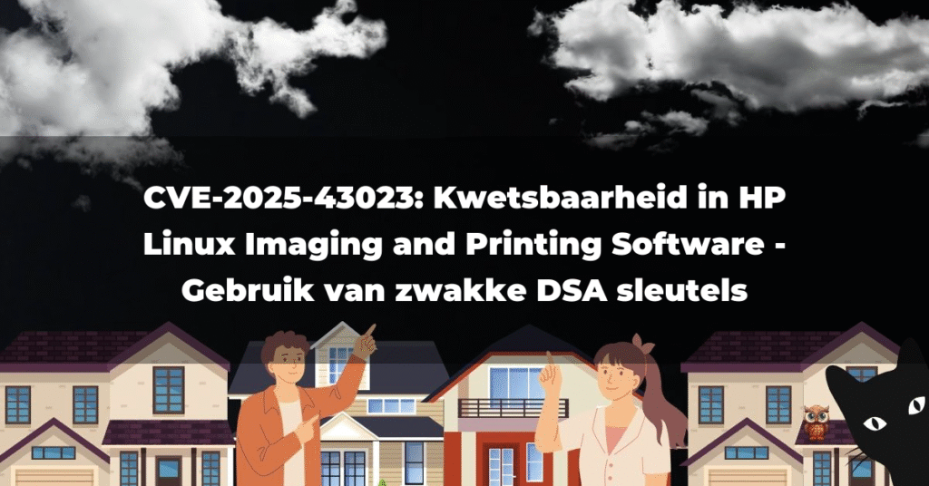 CVE-2025-43023: Kwetsbaarheid in HP Linux Imaging and Printing Software – Gebruik van zwakke DSA sleutels