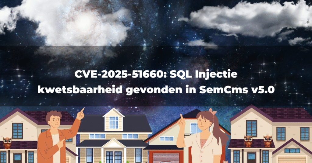 CVE-2025-51660: SQL Injectie kwetsbaarheid gevonden in SemCms v5.0