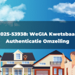 CVE-2025-53938: WeGIA Kwetsbaar voor Authenticatie Omzeiling