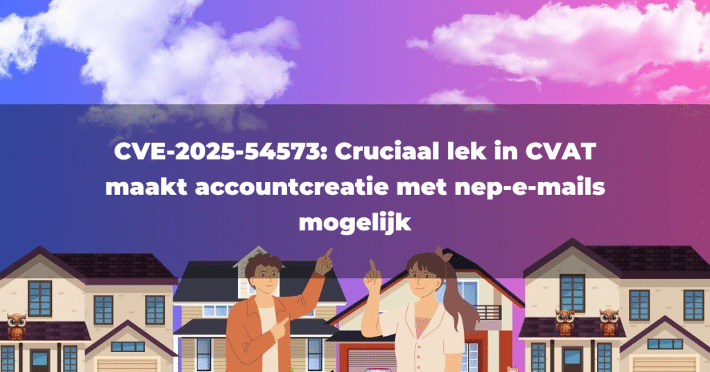 CVE-2025-54573: Cruciaal lek in CVAT maakt accountcreatie met nep-e-mails mogelijk