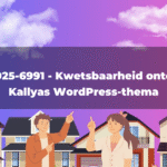 CVE-2025-6991 – Kwetsbaarheid ontdekt in Kallyas WordPress-thema
