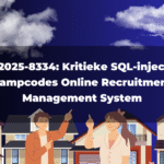 CVE-2025-8334: Kritieke SQL-injectie in Campcodes Online Recruitment Management System