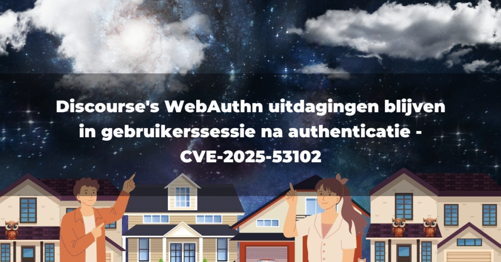 Discourse’s WebAuthn uitdagingen blijven in gebruikerssessie na authenticatie – CVE-2025-53102
