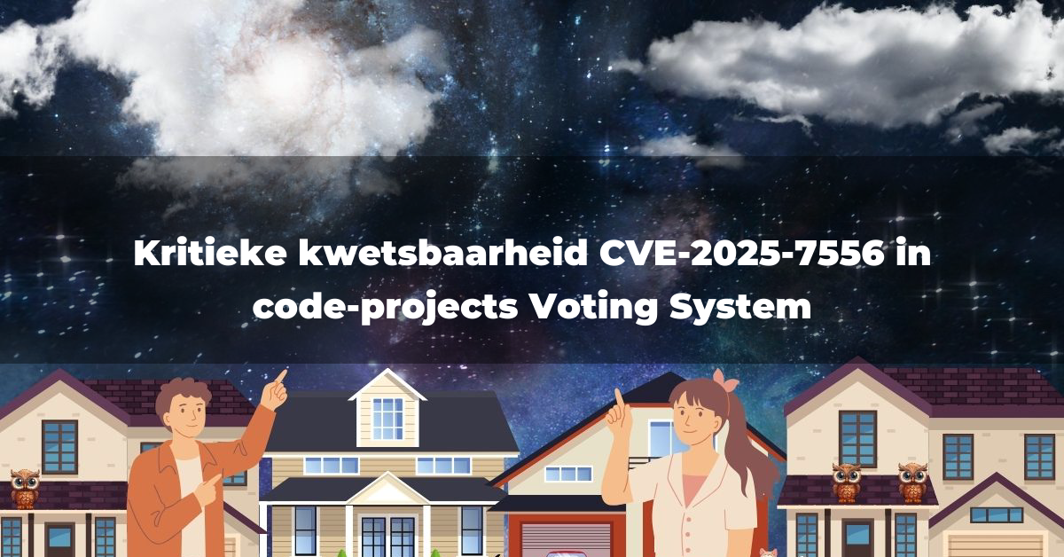 Kritieke kwetsbaarheid CVE-2025-7556 in code-projects Voting System ...