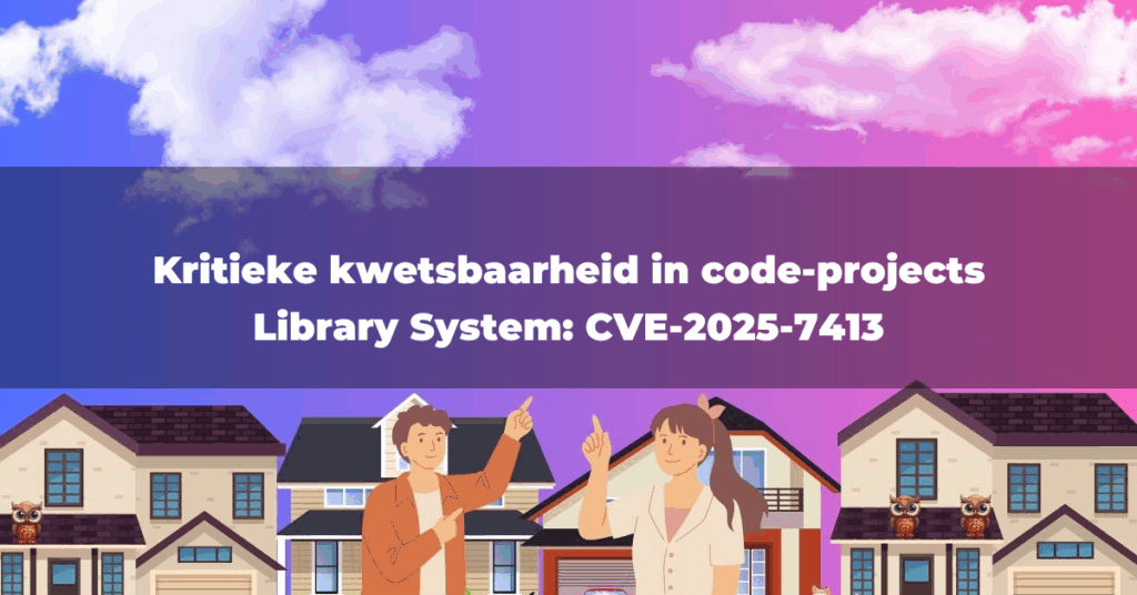 Kritieke kwetsbaarheid in code-projects Library System: CVE-2025-7413