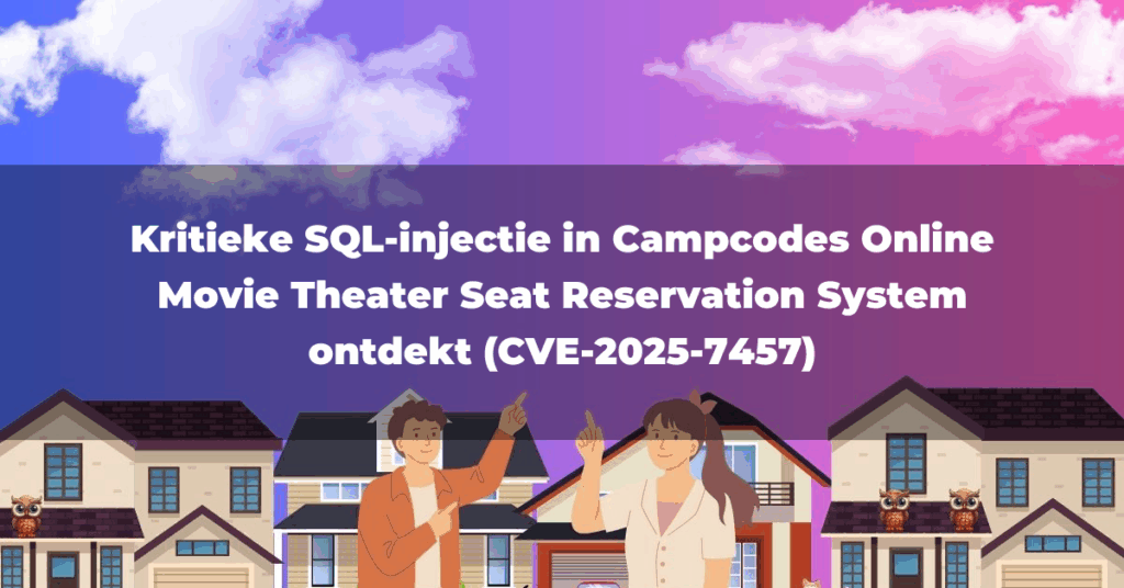 Kritieke SQL-injectie in Campcodes Online Movie Theater Seat Reservation System ontdekt (CVE-2025-7457)