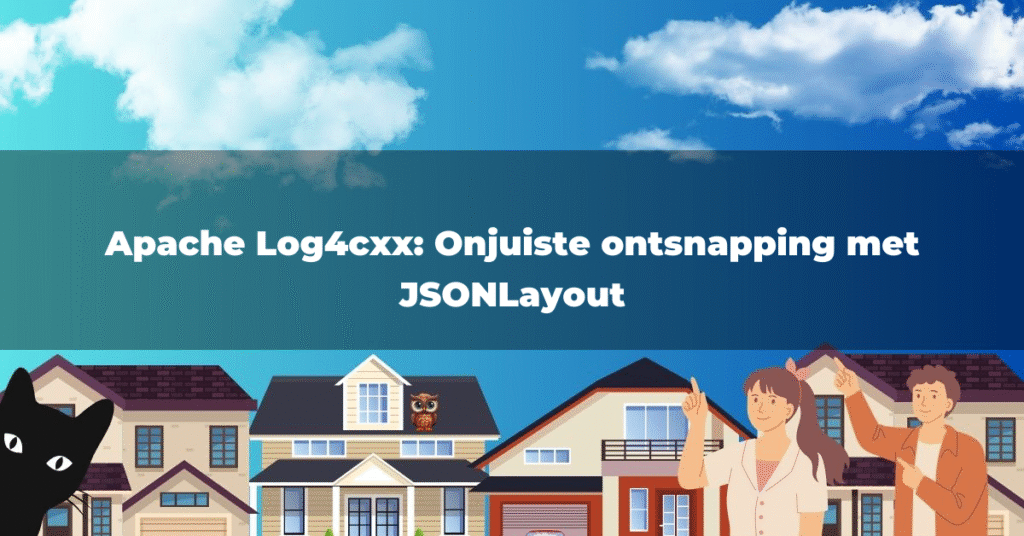 Apache Log4cxx: Onjuiste ontsnapping met JSONLayout