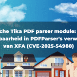 Apache Tika PDF parser module: XXE kwetsbaarheid in PDFParser’s verwerking van XFA (CVE-2025-54988)