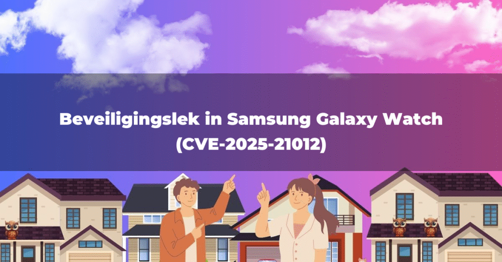 Beveiligingslek in Samsung Galaxy Watch (CVE-2025-21012)