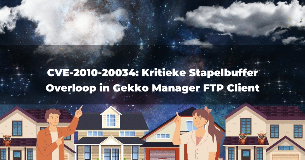 CVE-2010-20034: Kritieke Stapelbuffer Overloop in Gekko Manager FTP Client
