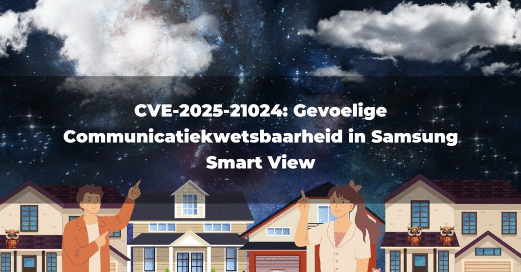 CVE-2025-21024: Gevoelige Communicatiekwetsbaarheid in Samsung Smart View