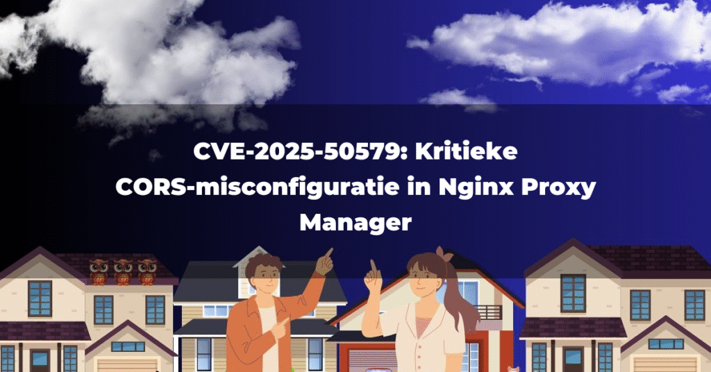 CVE-2025-50579: Kritieke CORS-misconfiguratie in Nginx Proxy Manager