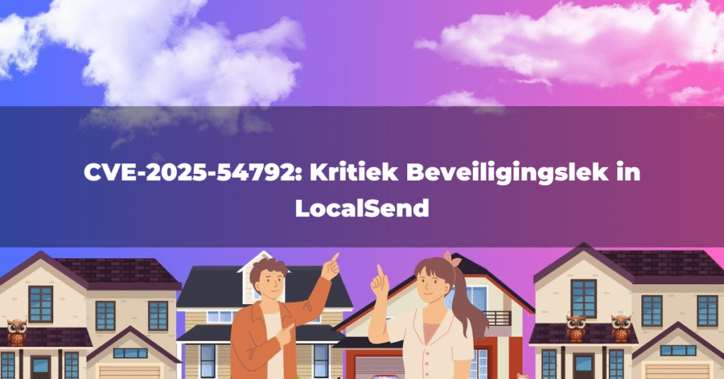 CVE-2025-54792: Kritiek Beveiligingslek in LocalSend