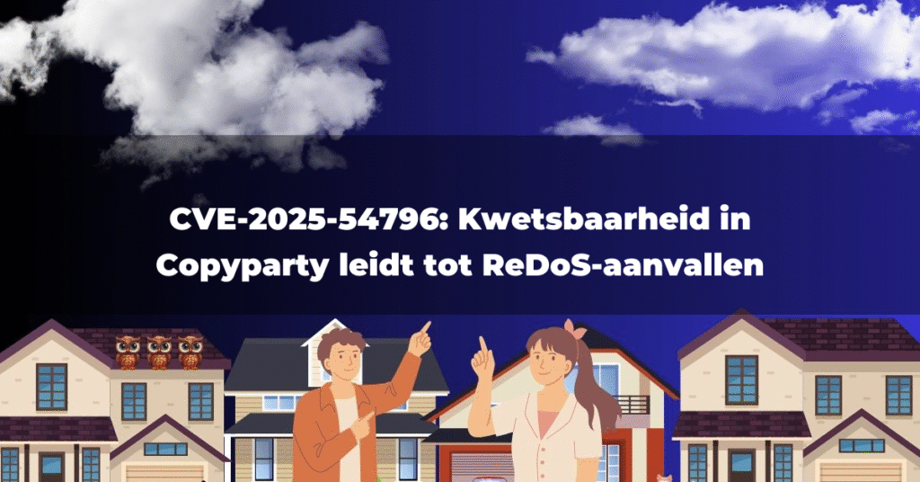 CVE-2025-54796: Kwetsbaarheid in Copyparty leidt tot ReDoS-aanvallen