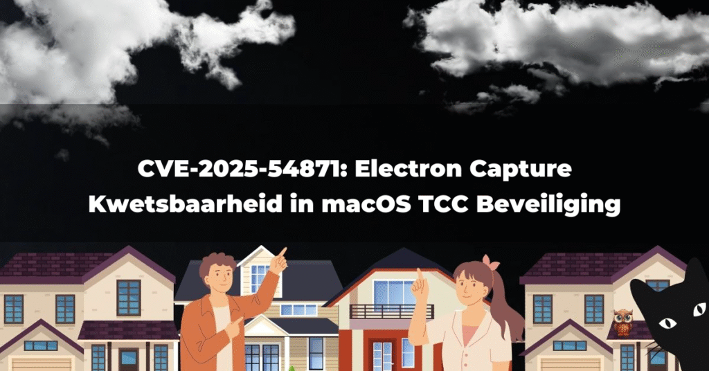 CVE-2025-54871: Electron Capture Kwetsbaarheid in macOS TCC Beveiliging