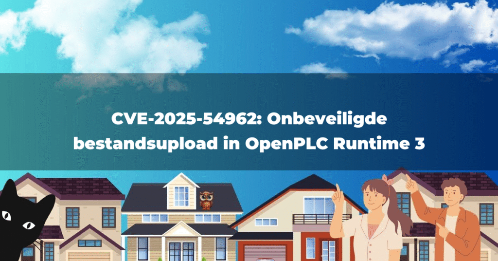 CVE-2025-54962: Onbeveiligde bestandsupload in OpenPLC Runtime 3