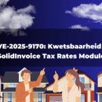 CVE-2025-9170: Kwetsbaarheid in SolidInvoice Tax Rates Module