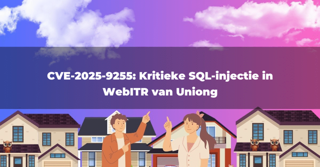 CVE-2025-9255: Kritieke SQL-injectie in WebITR van Uniong