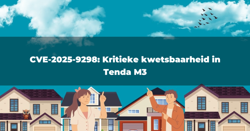 CVE-2025-9298: Kritieke kwetsbaarheid in Tenda M3