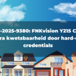 CVE-2025-9380: FNKvision Y215 CCTV Camera kwetsbaarheid door hard-coded credentials
