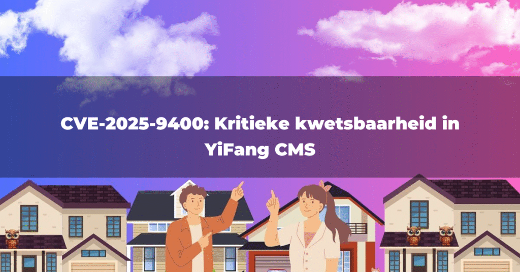 CVE-2025-9400: Kritieke kwetsbaarheid in YiFang CMS