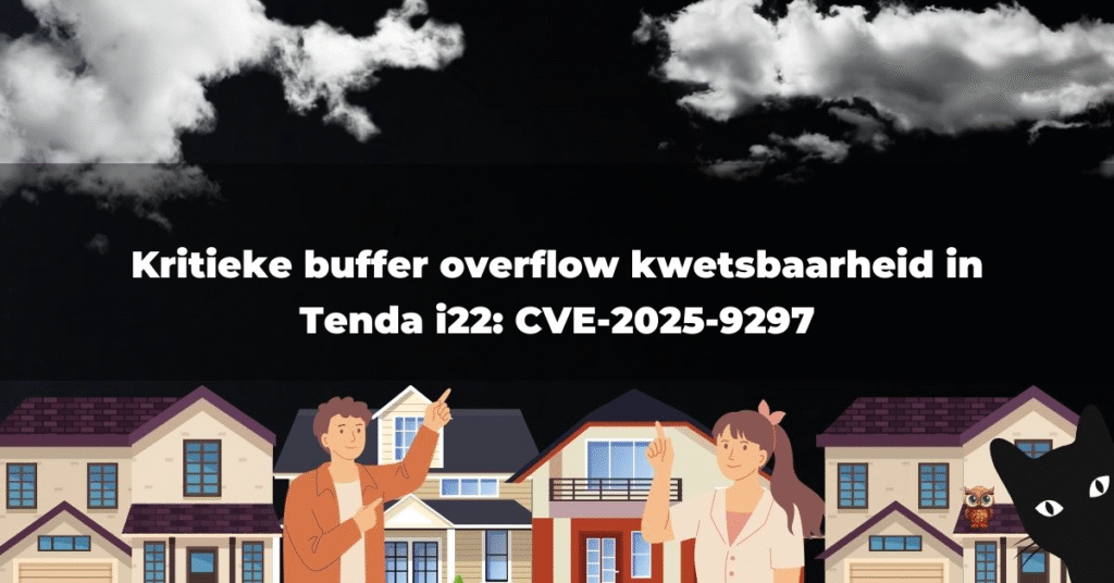 Kritieke buffer overflow kwetsbaarheid in Tenda i22: CVE-2025-9297