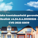 Kritieke kwetsbaarheid gevonden in Reolink v4.54.0.4.20250526 – CVE-2025-55619