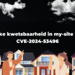 Kritieke kwetsbaarheid in my-site v1.0.2: CVE-2024-53496