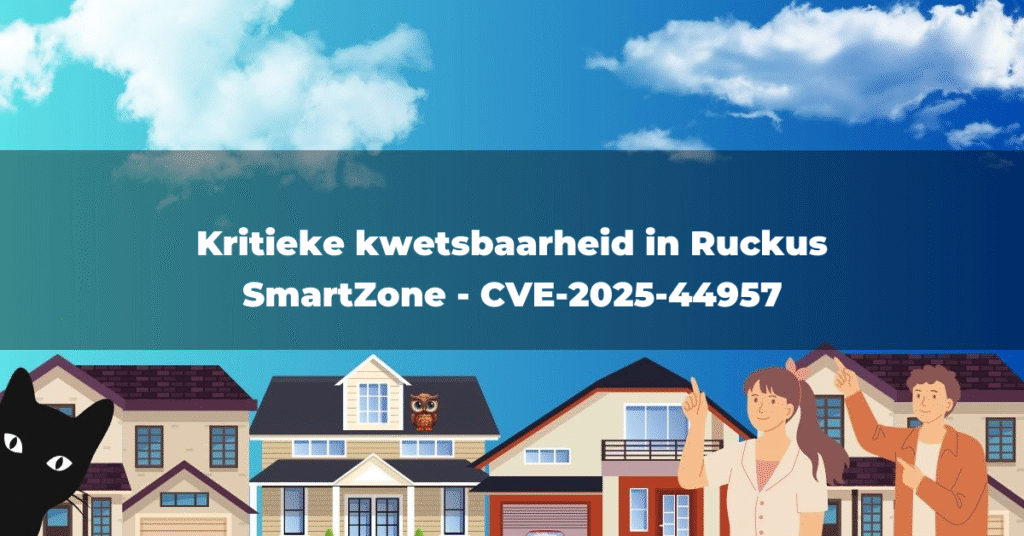 Kritieke kwetsbaarheid in Ruckus SmartZone – CVE-2025-44957