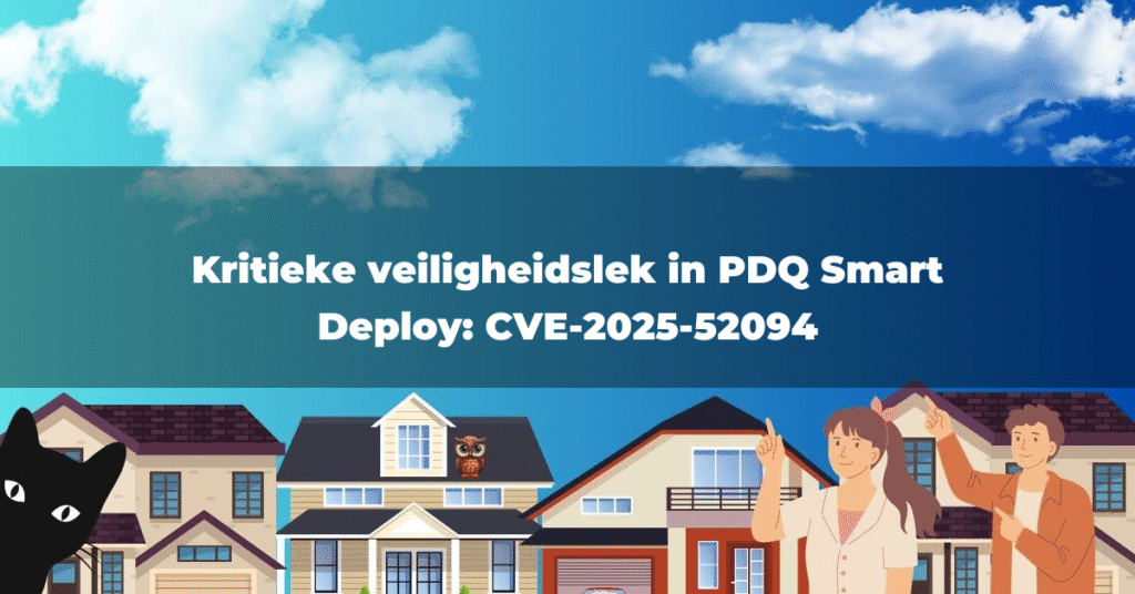 Kritieke veiligheidslek in PDQ Smart Deploy: CVE-2025-52094