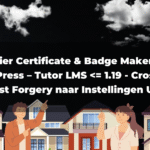 Sertifier Certificate & Badge Maker voor WordPress – Tutor LMS <= 1.19 - Cross-Site Request Forgery naar Instellingen Update